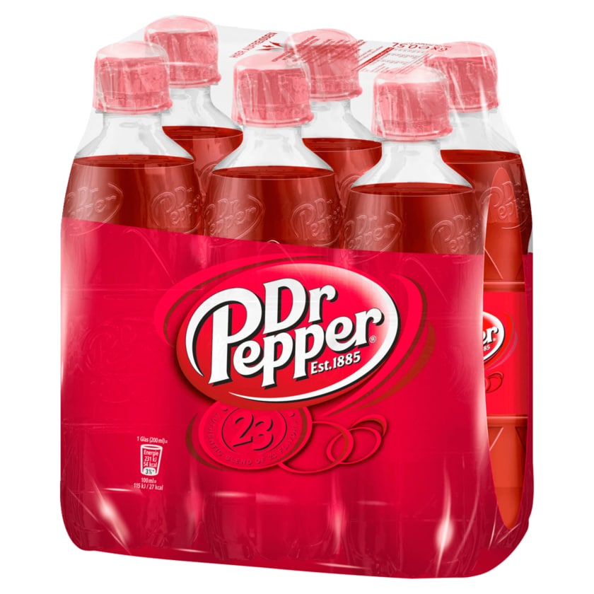 Dr Pepper 6x0,5L EW PET DPG